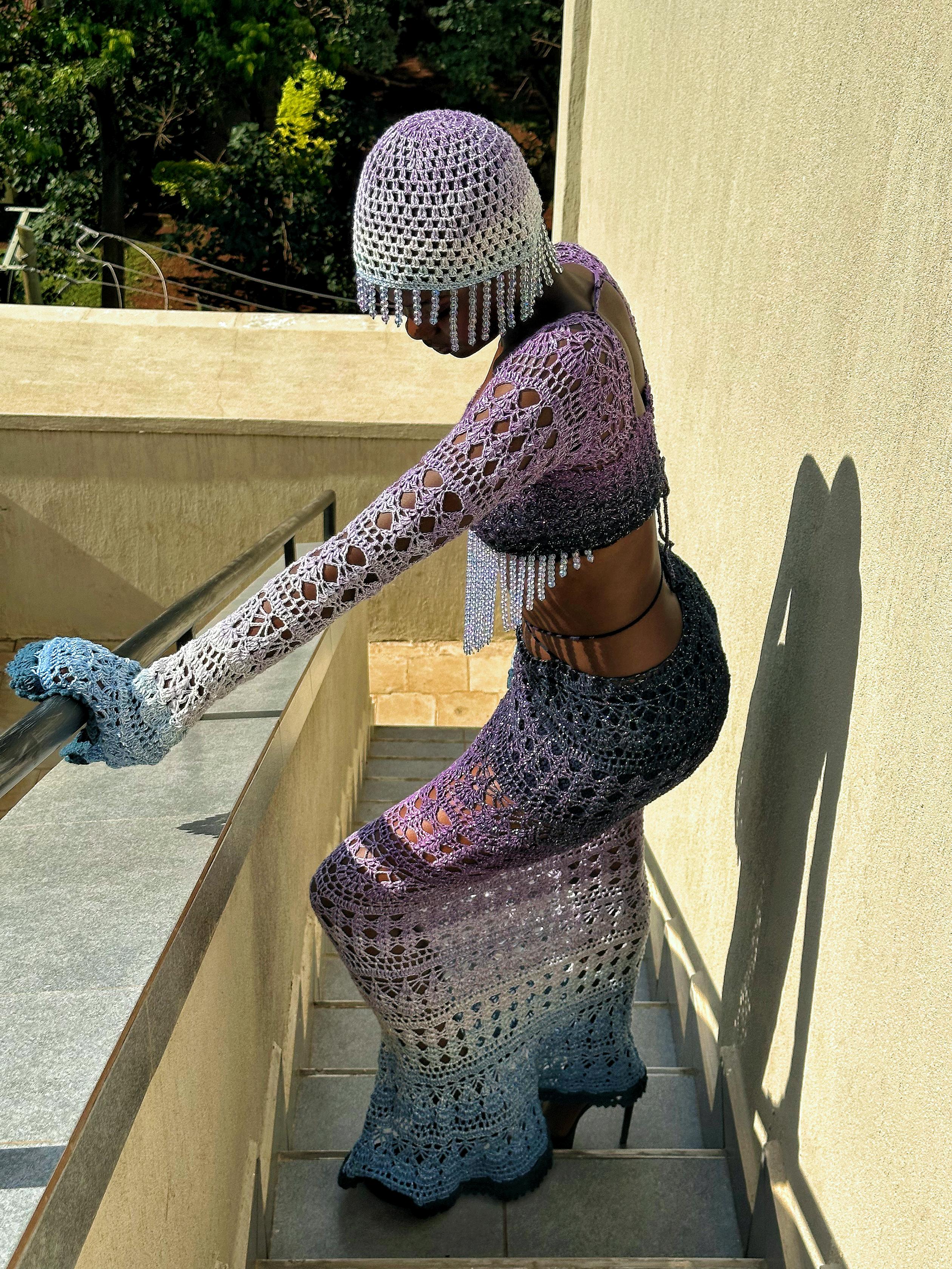 Mermaid set (purple & blue)