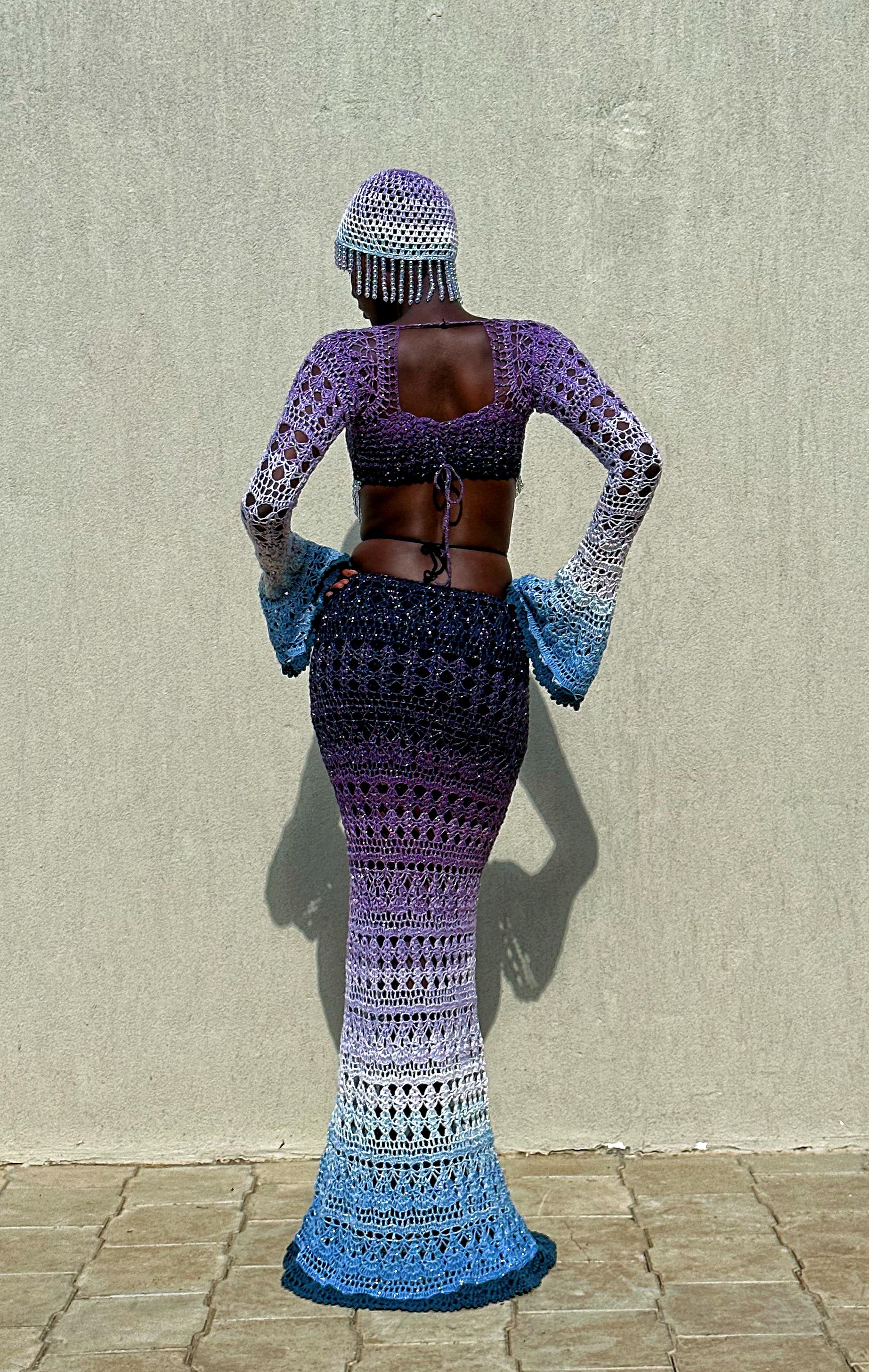 Mermaid set (purple & blue)