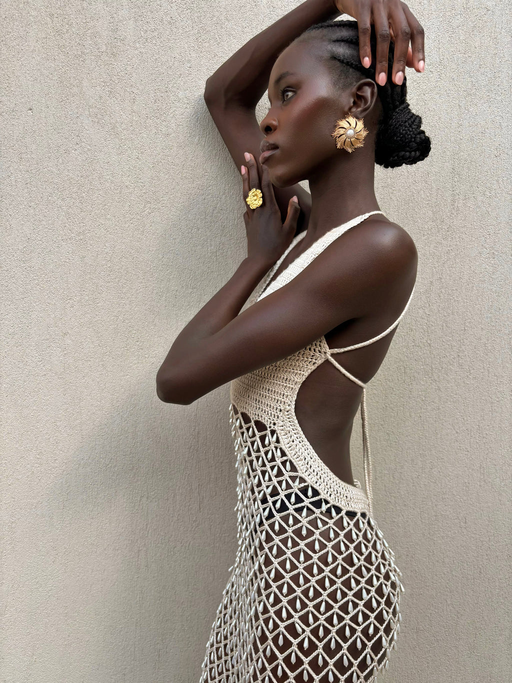 Sunwoven Halter Maxi Dress