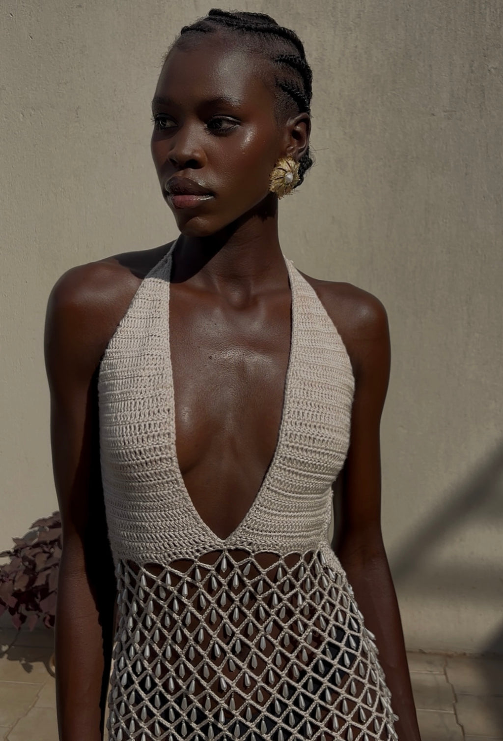 Sunwoven Halter Maxi Dress